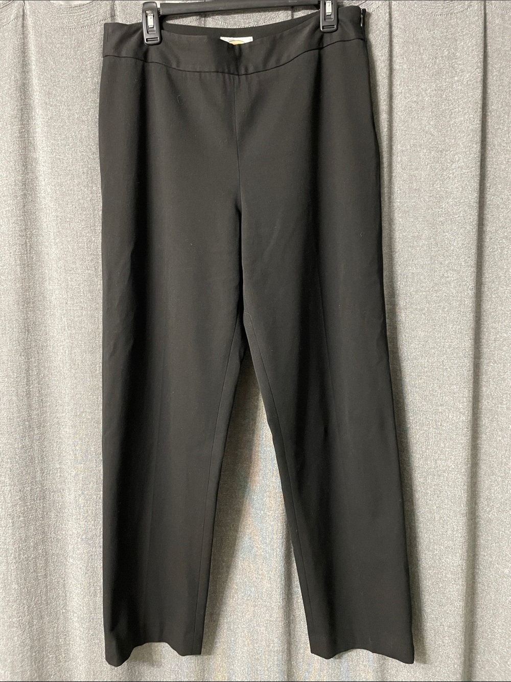 Talbots Black Wide Leg Stretch Pants